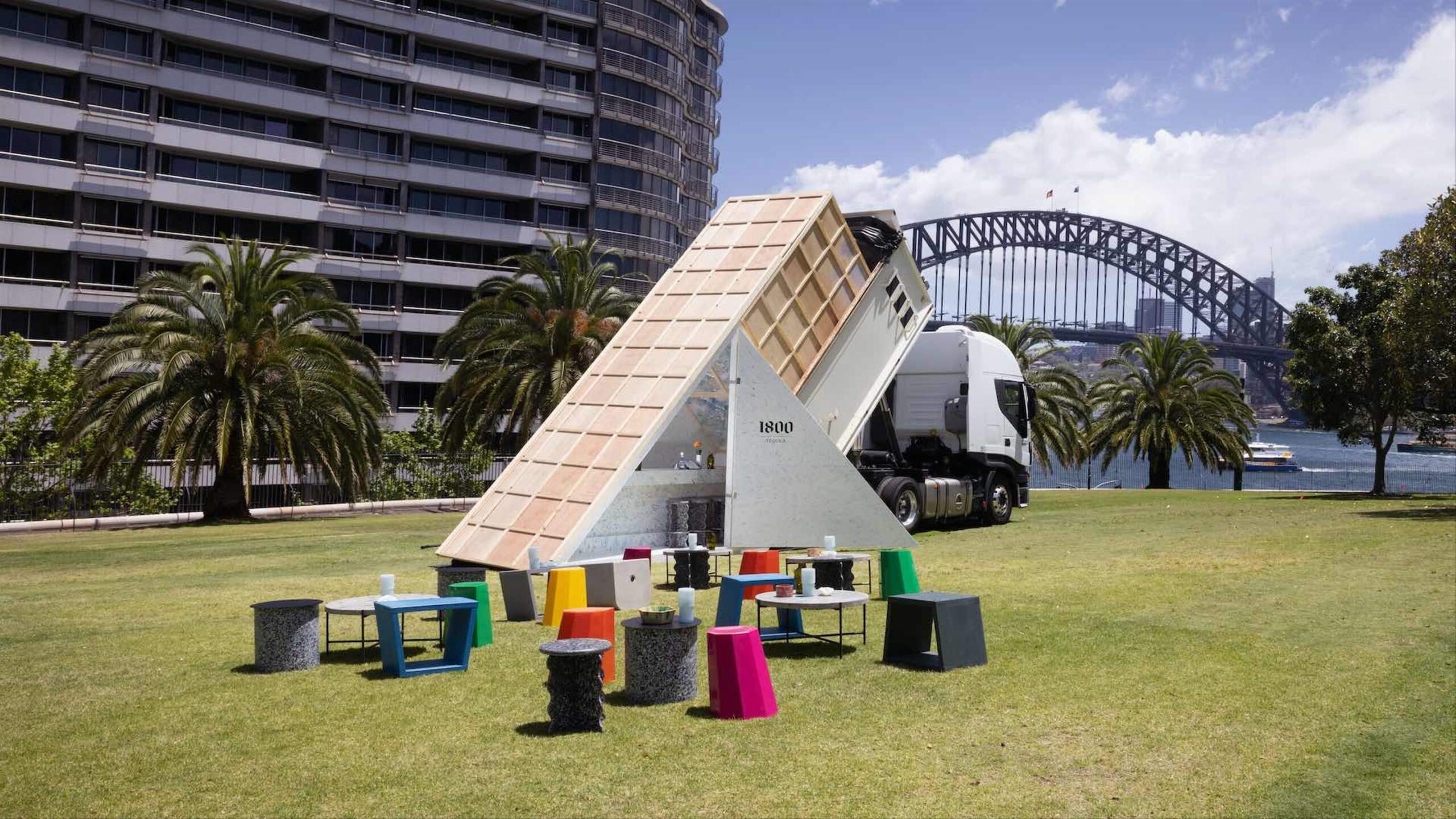 The Recycled Bar by 1800 Tequila