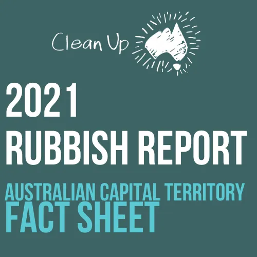 Rubbish Report FY21 ACT Fact Sheet