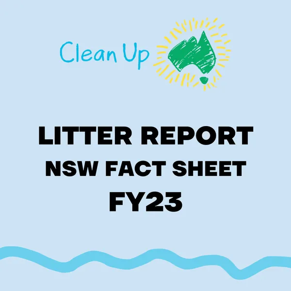 Litter Report FY23 NSW Fact Sheet