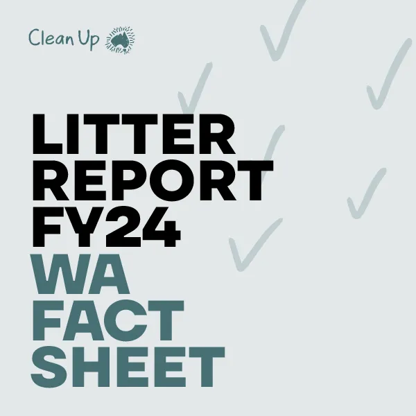 Litter Report FY24 WA Fact Sheet