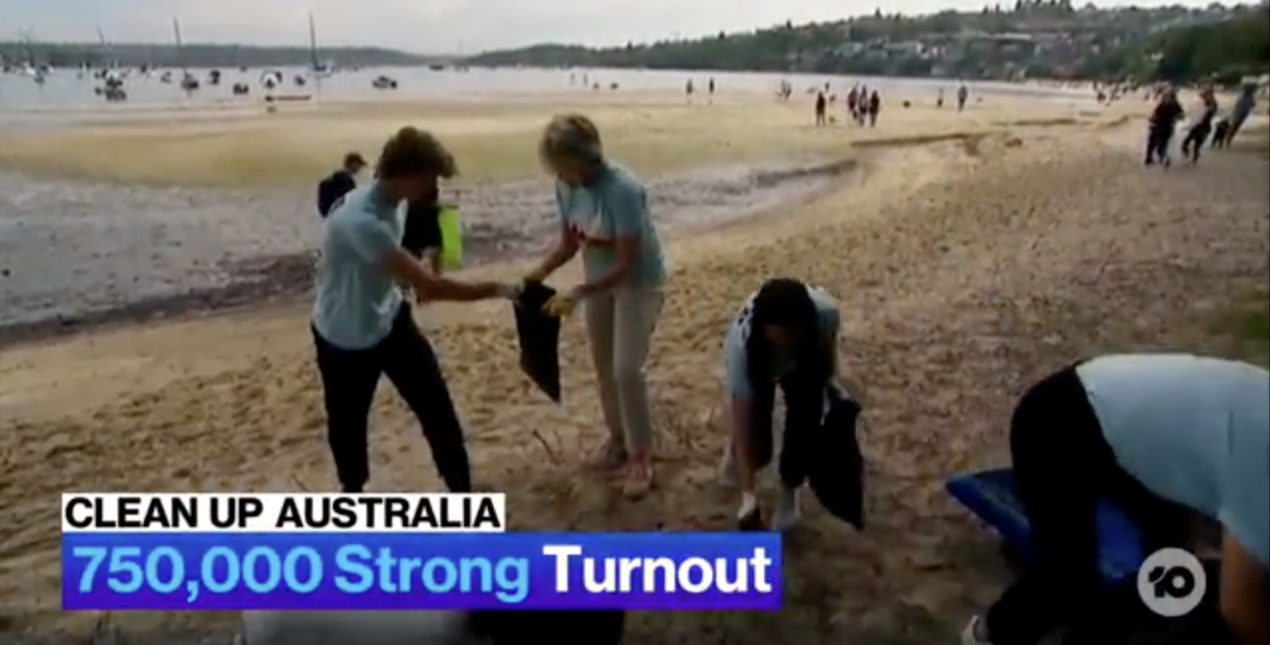 Clean Up Australia 750,000 Strong Turnout