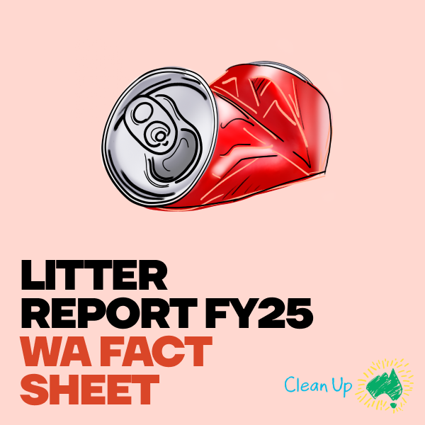 Litter Report FY25 – WA Fact Sheet